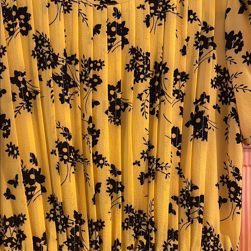 MICHAEL Michael Kors Women’s Botanical Crepe Midi Dress XS - Picture 5 of 10